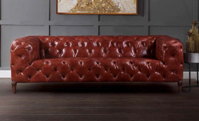 Deri Chester Koltuk Modelleri Leather Sofa Models