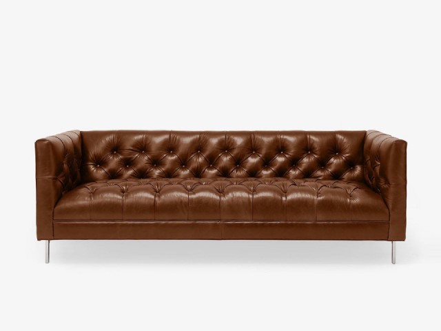 Deri Koltuk Takımları Modern Konforlu Kanepe Modeli Gerçek Deri