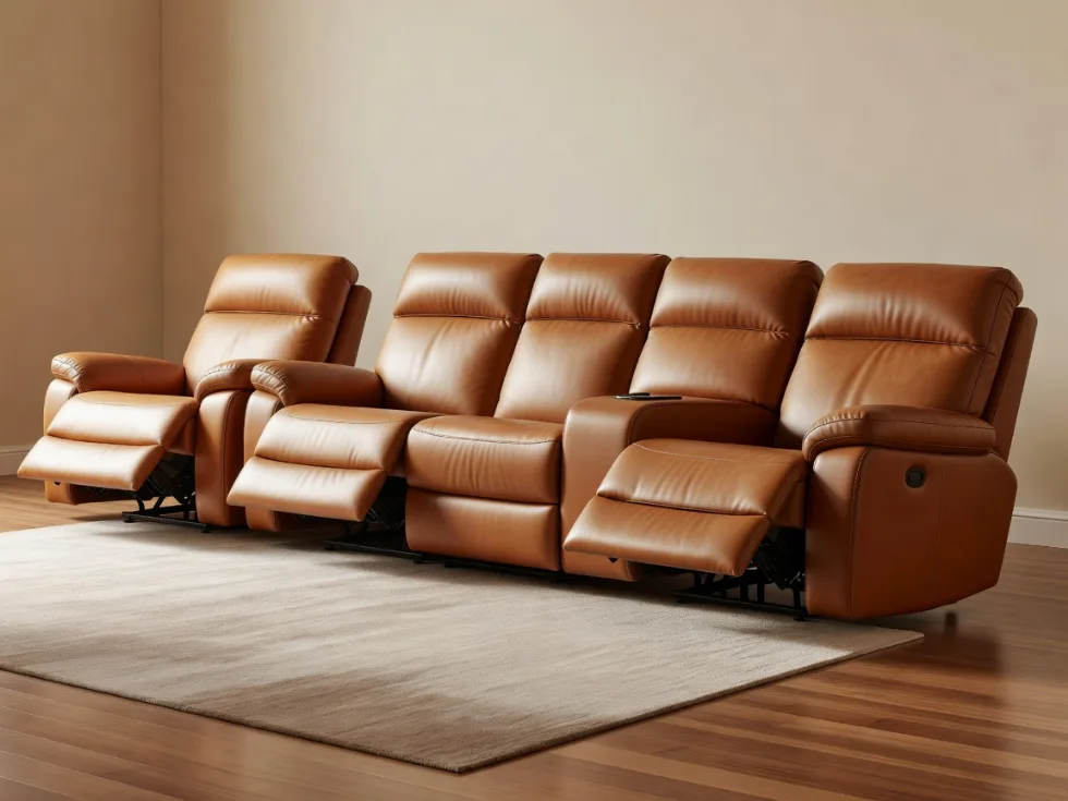 Taba Renk Elektrikli Relax Koltuk Takımı