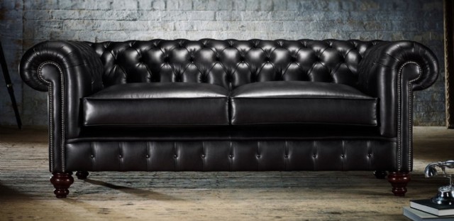 Chesterfield Deri Koltuk Takımlar