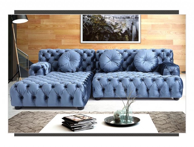 Vıntage Chesterfield Köşe Özel Tasarım