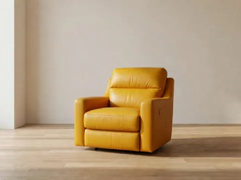 Hardal Sarı Relax Berjer Koltuk