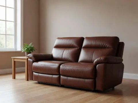 Kahverengi İki Kişilik Relax Koltuk