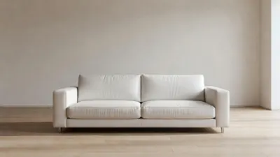 Beyaz Deri Koltuk Minimalist Salonlara Nasıl Sıklık Katar?