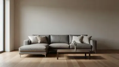 Gri Hakiki Deri Modern Koltuk Takımı Salonlara Nasıl Şıklık Katar?