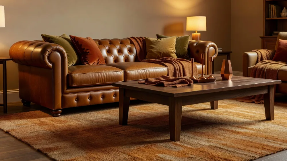 Karamel Chesterfield’i Hangi Dekorasyonlarla Kullanmalı Karamel Chesterfield’i Hangi Dekorasyonlarla Kullanmalı