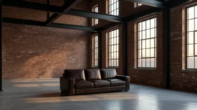 Loft Daireler İçin Endüstriyel Deri Koltuk Seçenekleri