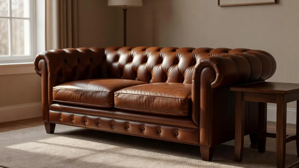 Misafir Odaları İçin Şık Chesterfield Deri Koltuk Önerileri