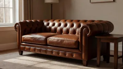 Misafir Odaları İçin Şık Chesterfield Deri Koltuk Önerileri